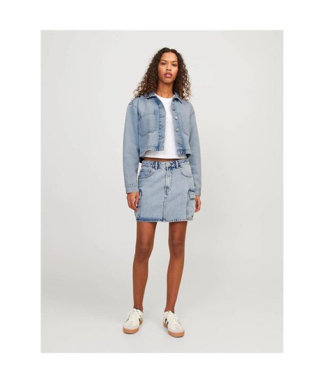 Jupe Jack & Jones Jxiris Mini Hw Cargo Denim