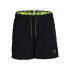 Fato de banho Jack & Jones Jpstfiji Jjswim Db Wb Neon Preto Infantil
