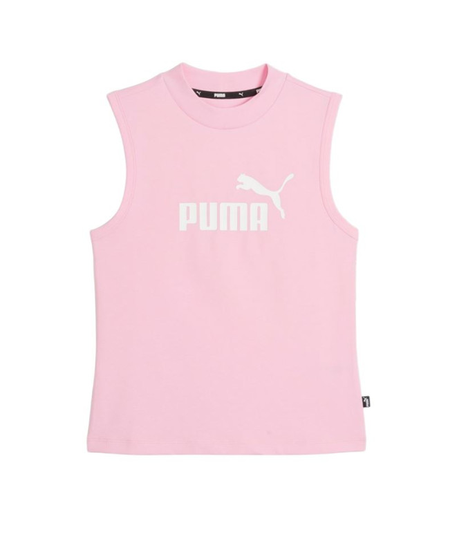 T-shirt Puma Essentials Slim Purple Femme