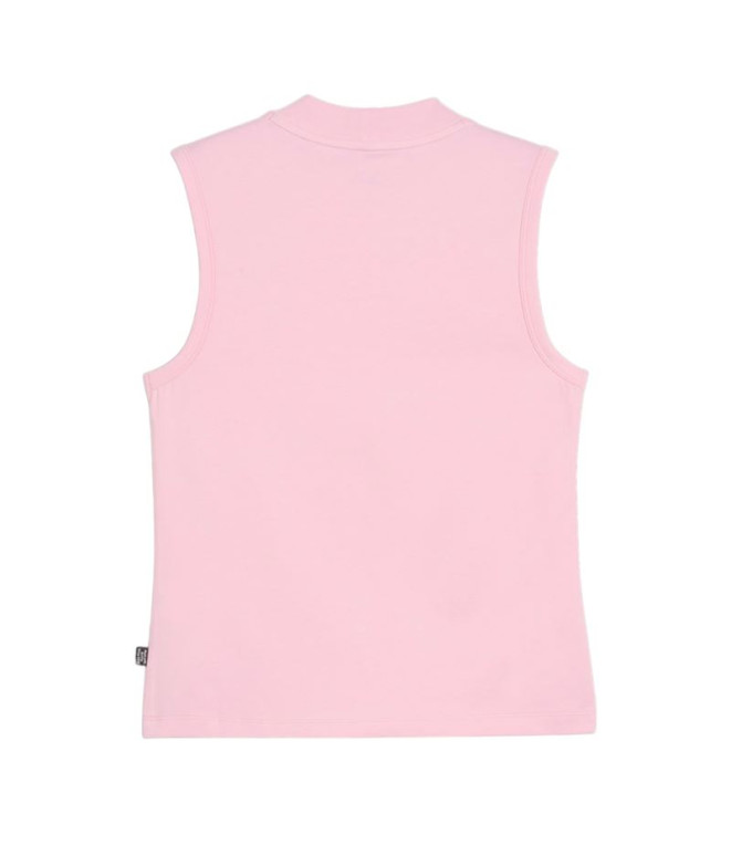 Camiseta Puma Essentials Slim Purple Mulher