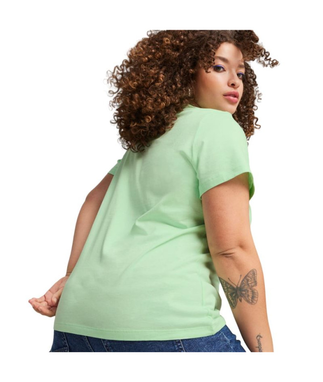 Camiseta Puma Better Essentials Verde Mulher