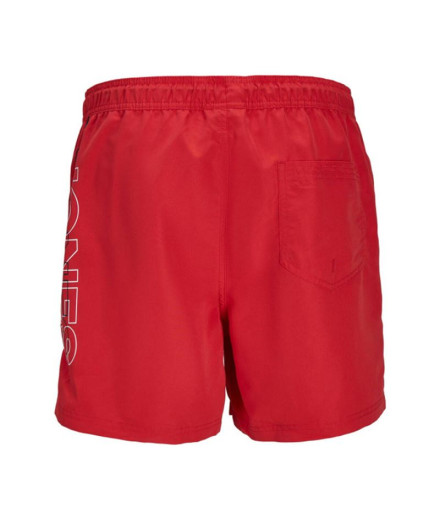 Maillot de bain Jack & Jones Double Logo Ly Sn Mni Rouge 2