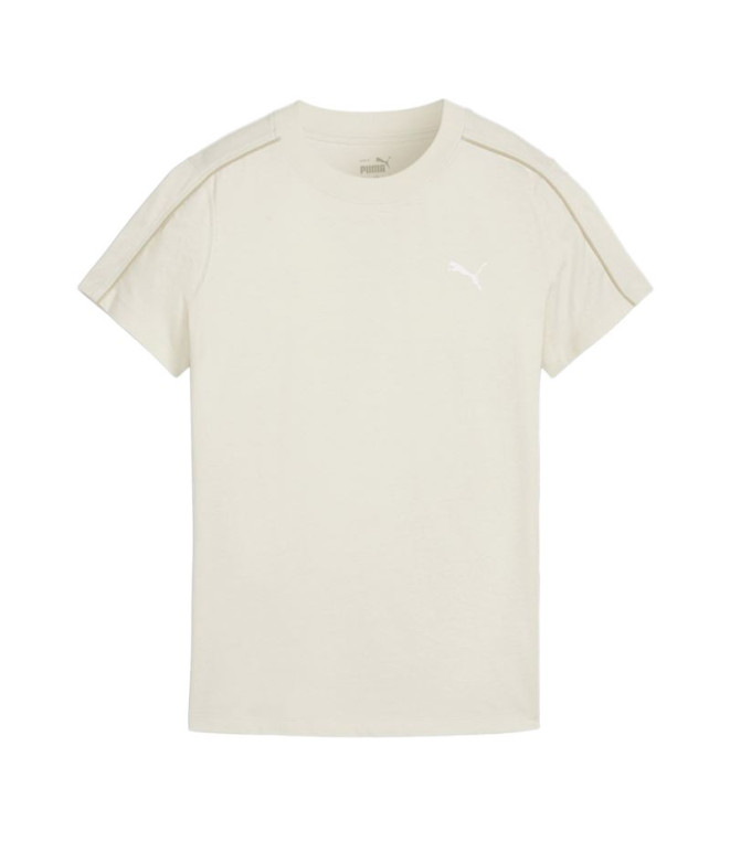 Camiseta Puma HER Beige Mujer