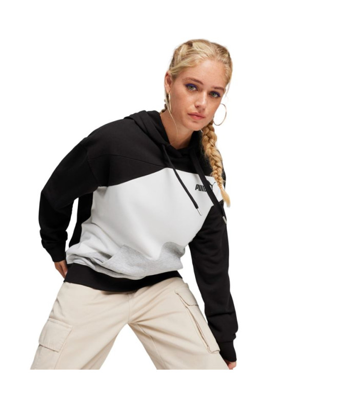 Sudadera Puma POWER Negro Mujer