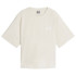 Camiseta Puma Essentials Elevated Relaxed Beige Mujer