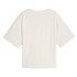 Camiseta Puma Essentials Elevated Relaxed Beige Mujer