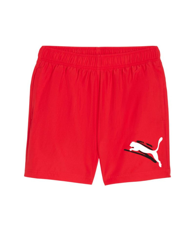 Calça Puma Essentials+ AB Cat Vermelho Homem