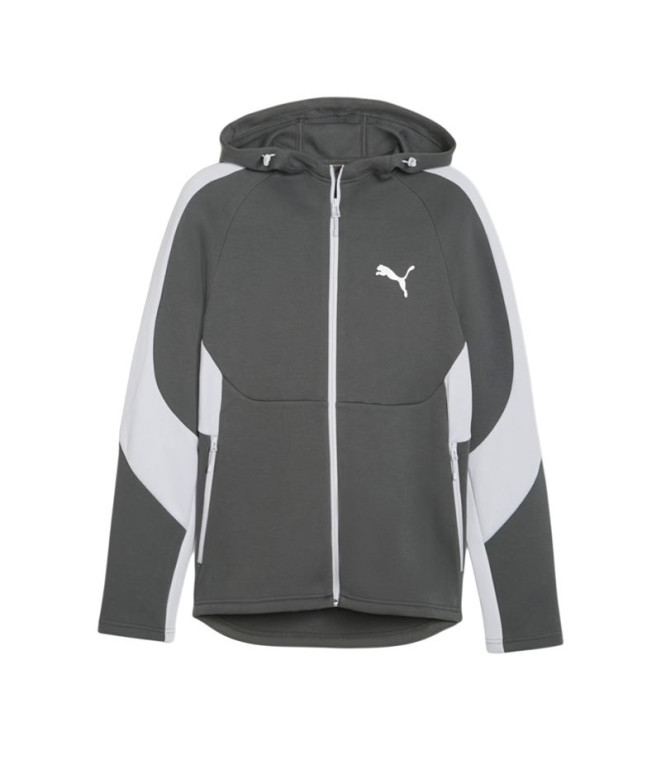 Casaco Puma EVOSTRIPE Full-Zip Cinzento Homem