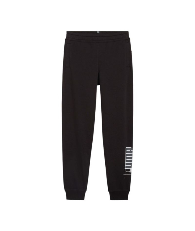 Calça Puma Essentials+ AB Preto Infantil