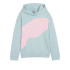 Moletom Puma POWER Colorbloc Turquesa Infantil