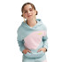 Moletom Puma POWER Colorbloc Turquesa Infantil