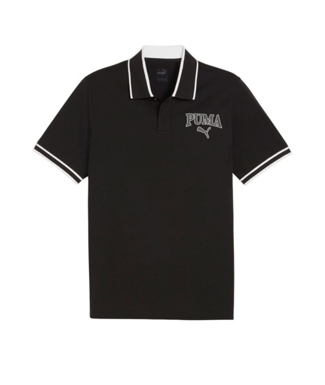 Polo Puma Squad Negro Hombre