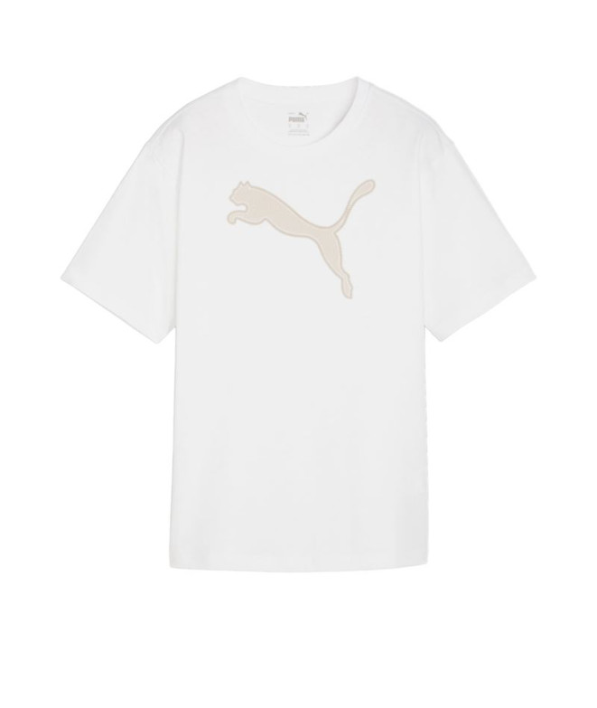Camiseta Puma HER Graphic Blanco Mujer