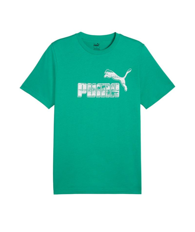 Camiseta Puma GRAPHICS N.º 1 Verde Homem