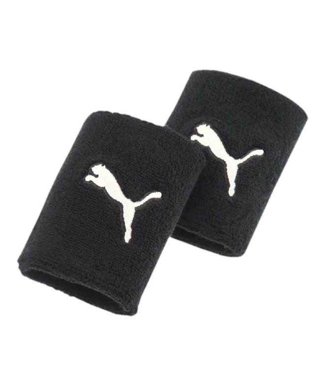 Muñequeras de Fútbol Puma Team Long Wristband Hombre Negro