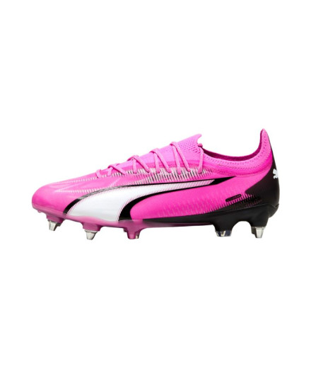 football Bottes de Puma ULTRA ULTIMATE MxSG Pink 2