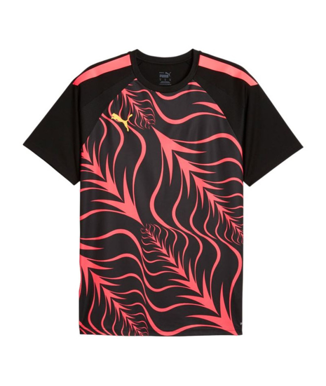 Camiseta de Fútbol Puma individualLIGA Graph Negro Hombre