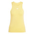 Camiseta de Fitness adidas Essentials Tr-Es 3S Tk Mulher Amarelo