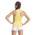Camiseta de Fitness adidas Essentials Tr-Es 3S Tk Mulher Amarelo