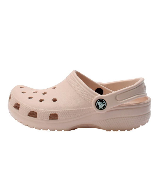 Tamancos Crocs Clássico Infantil Bege