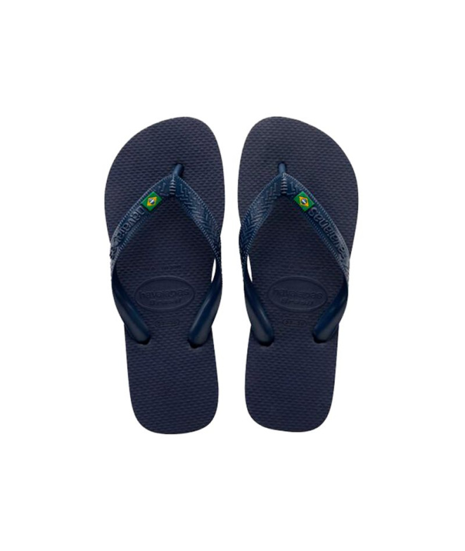 Chinelos Havaianas Brasil Homem Azul marinho