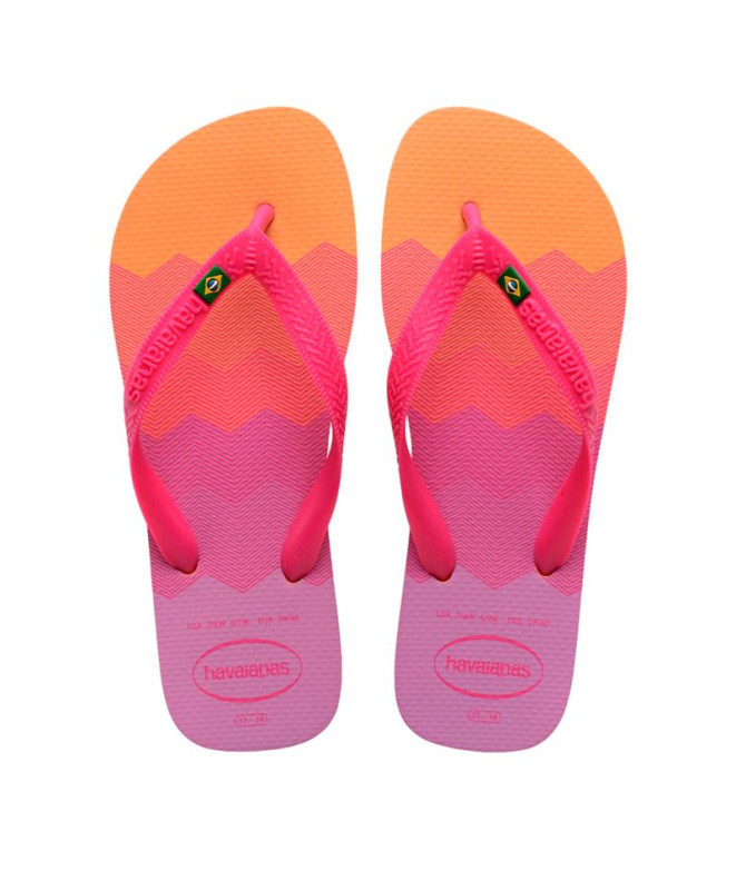 Chinelos Havaianas Brasil Fresco Mulher