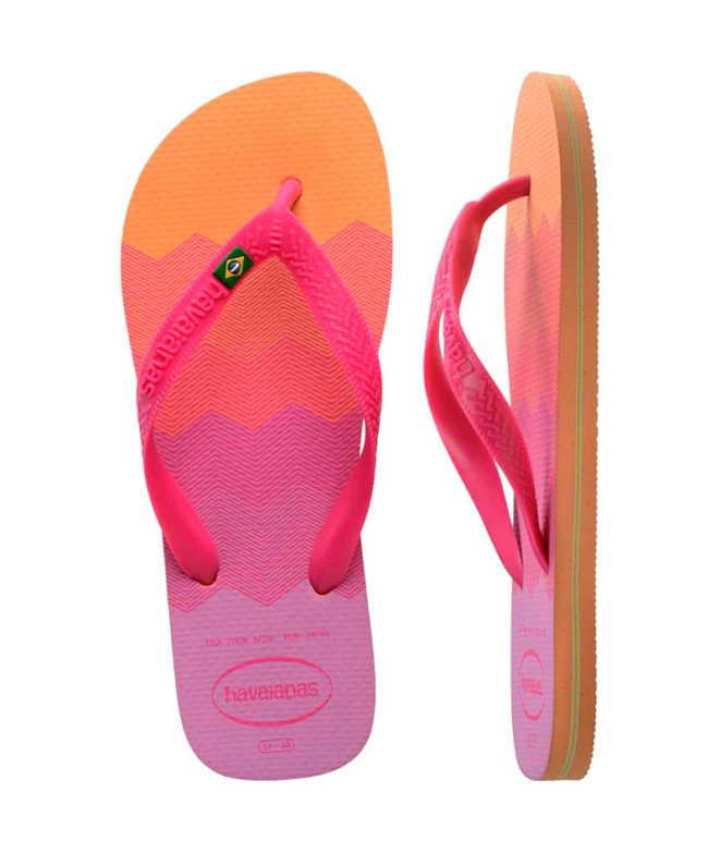 Chinelos Havaianas Brasil Fresco Mulher