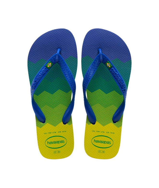 Tongs Havaianas Brésil frais bleu marine Femme