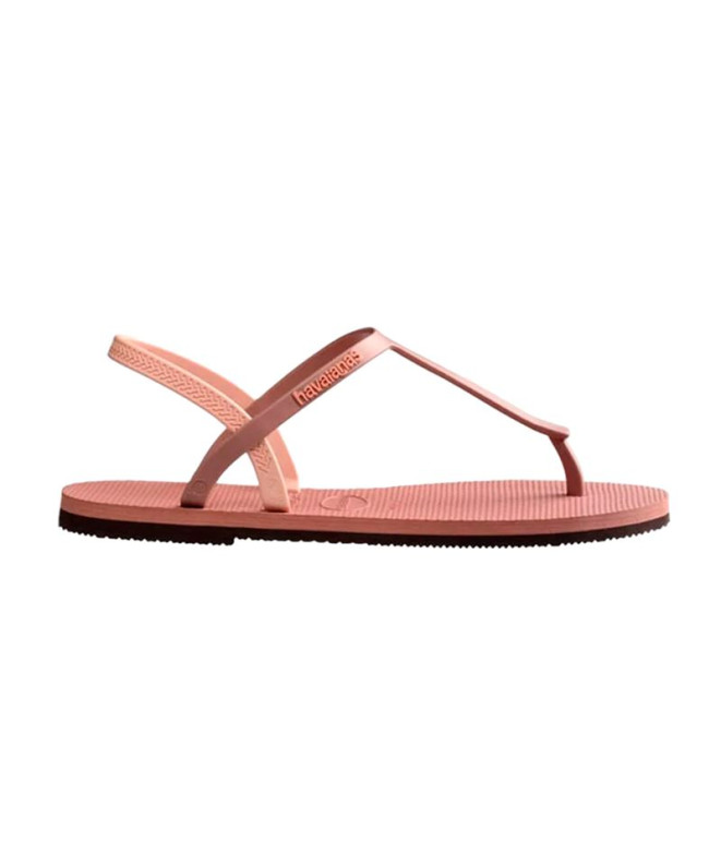 Tongs Havaianas Vous Paraty RJ Crocus Rose