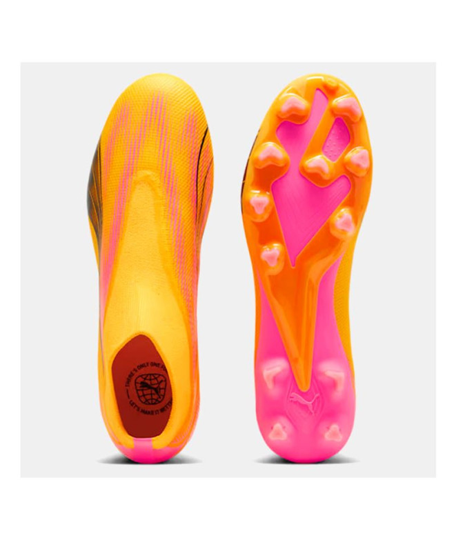 Bottes de football Puma ULTRA MATCH+ L FG/A Orange