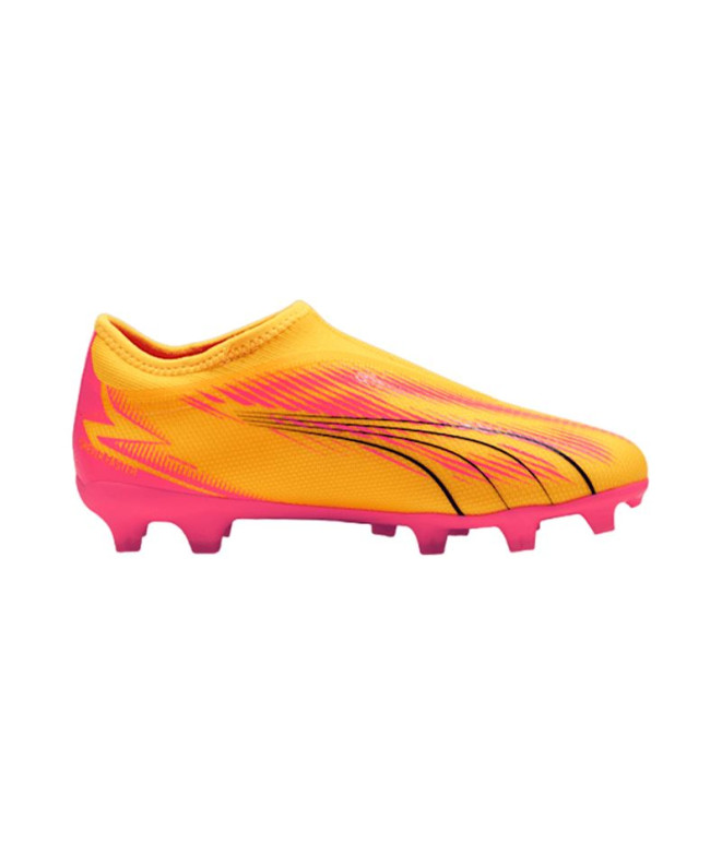 futebol Botas Puma ULTRA MATCH L FG/AG Laranja Infantil