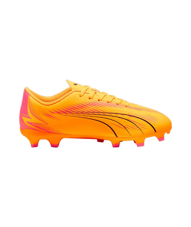 football Puma ULTRA PLAY FG/AG Orange Bottes Enfant