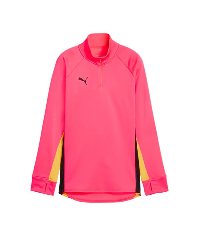 Moletom Futebol from Puma individualBLAZE 1/4 Zip Orange Mulher