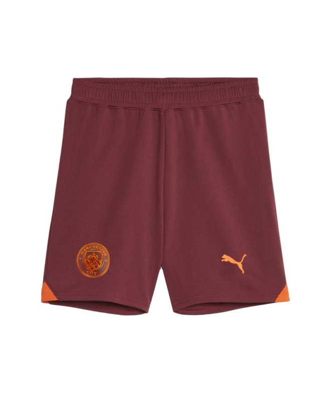 Calça Infantil Réplica de Puma Manchester City Garnet