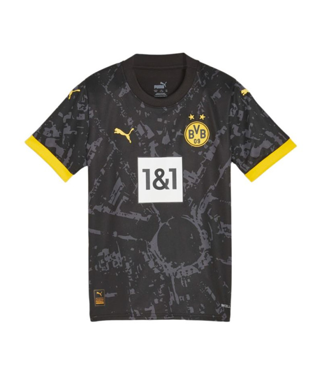 Camiseta Futebol from Puma Borussia Dortmund 23/24 Away Repl Infantil