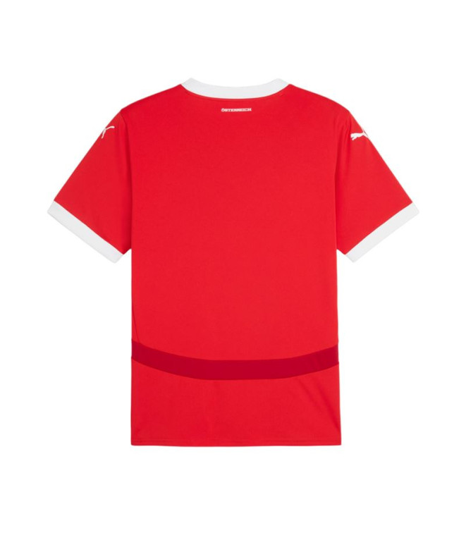 Camiseta de Fútbol Puma Autria 2024 Rojo Hombre