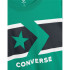 T-shirt com riscas no peito e estrela Chevron