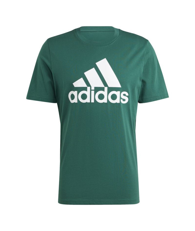 T-shirt adidas Grand logo Homme Vert