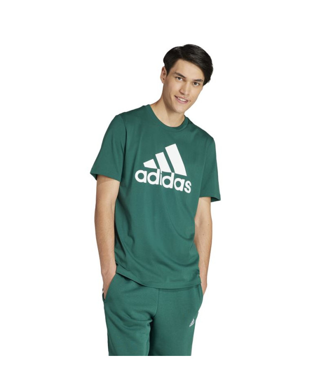 Camiseta adidas Big Logo Hombre Verde