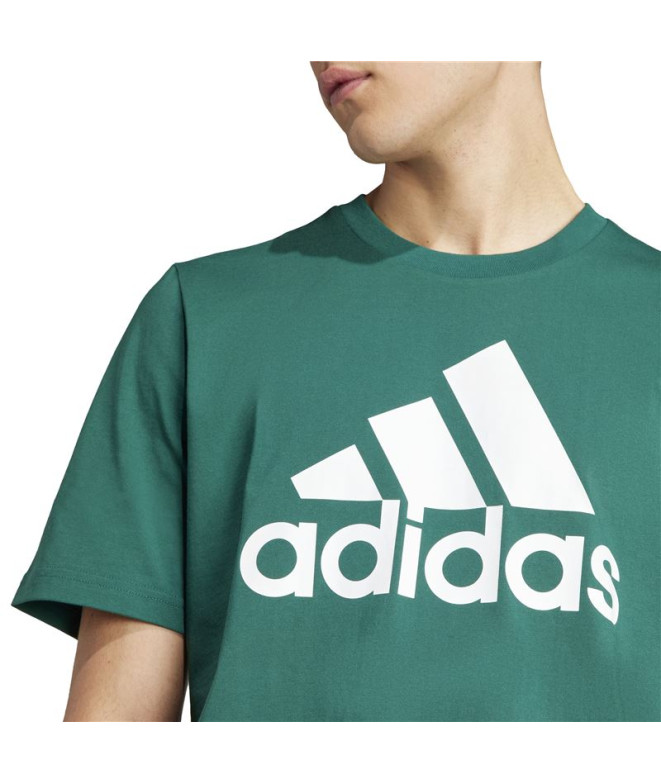 Camiseta adidas Big Logo Hombre Verde