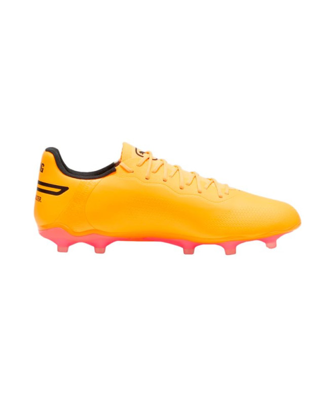 football PRO Bottes Puma KING FG/AG Orange