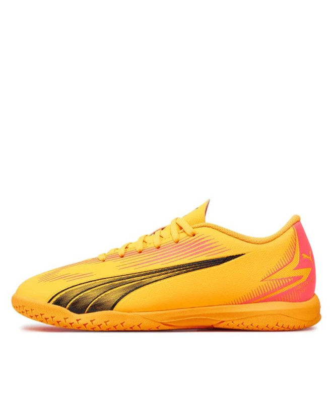 Sapatilhas de futebol sala Puma ULTRA PLAY IT Laranja Infantil