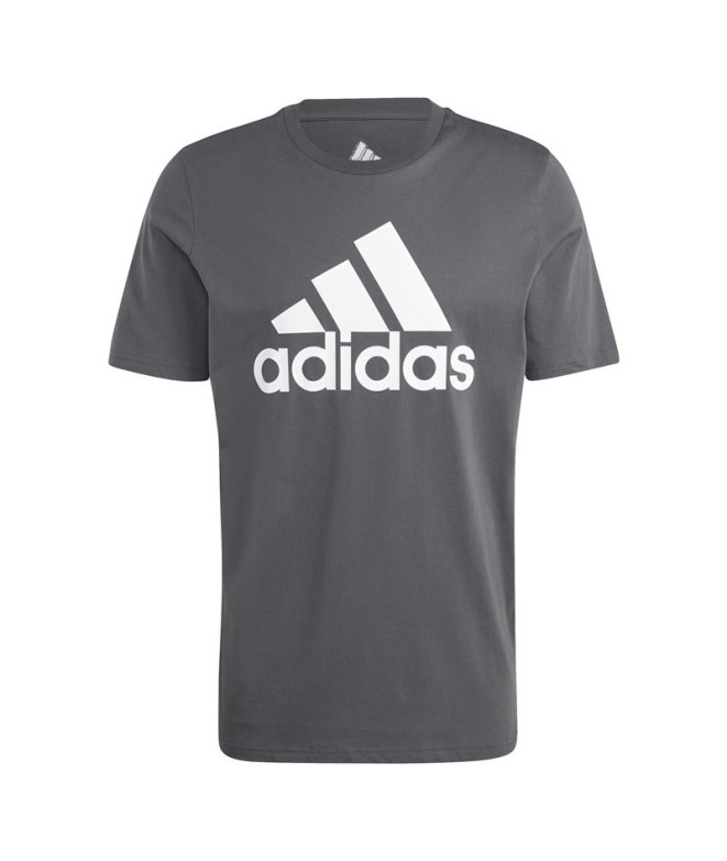 Camiseta adidas Grande logótipo Homem Cinzento