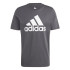 Camiseta adidas Big Logo Homem Cinza