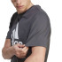 Camiseta adidas Big Logo Homem Cinza