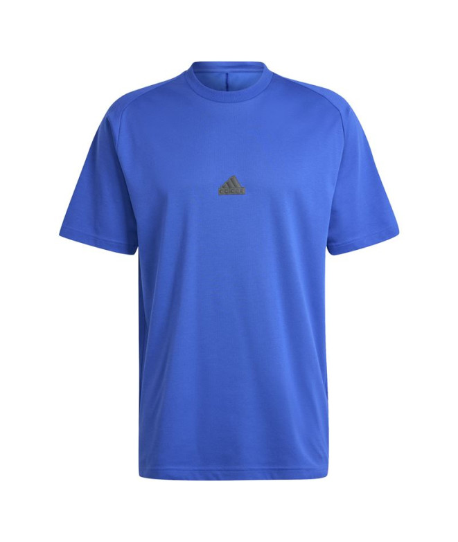 Camiseta adidas Z.N.E. Homem Azul