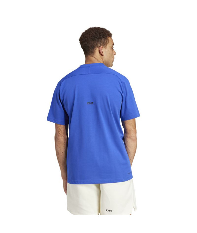 T-shirt adidas Z.N.E. Homme Bleu