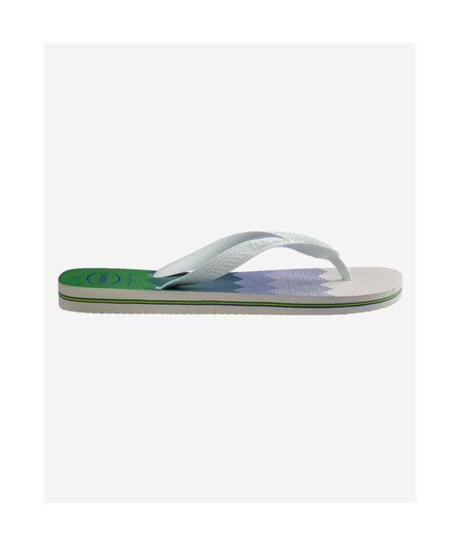 Chanclas Havaianas Brasil Fresh Blanco Mujer