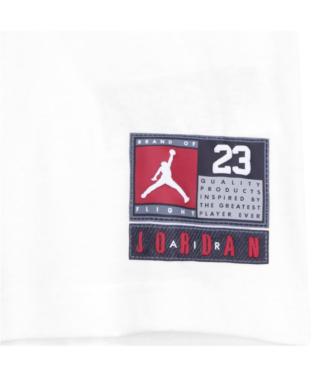 T-shirt Enfant Jordan Practice Flight Ss White
