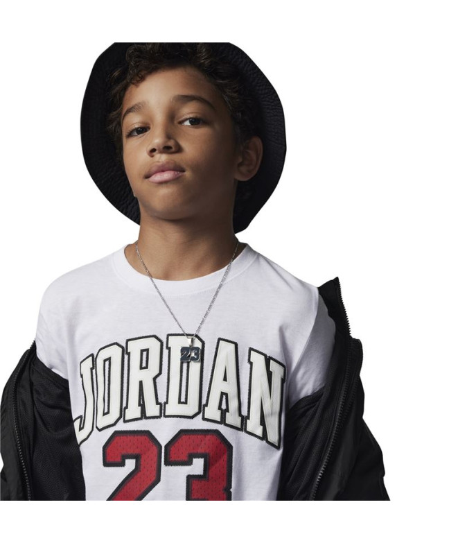 Camiseta Menino Jordan Practice Flight Ss Branco
